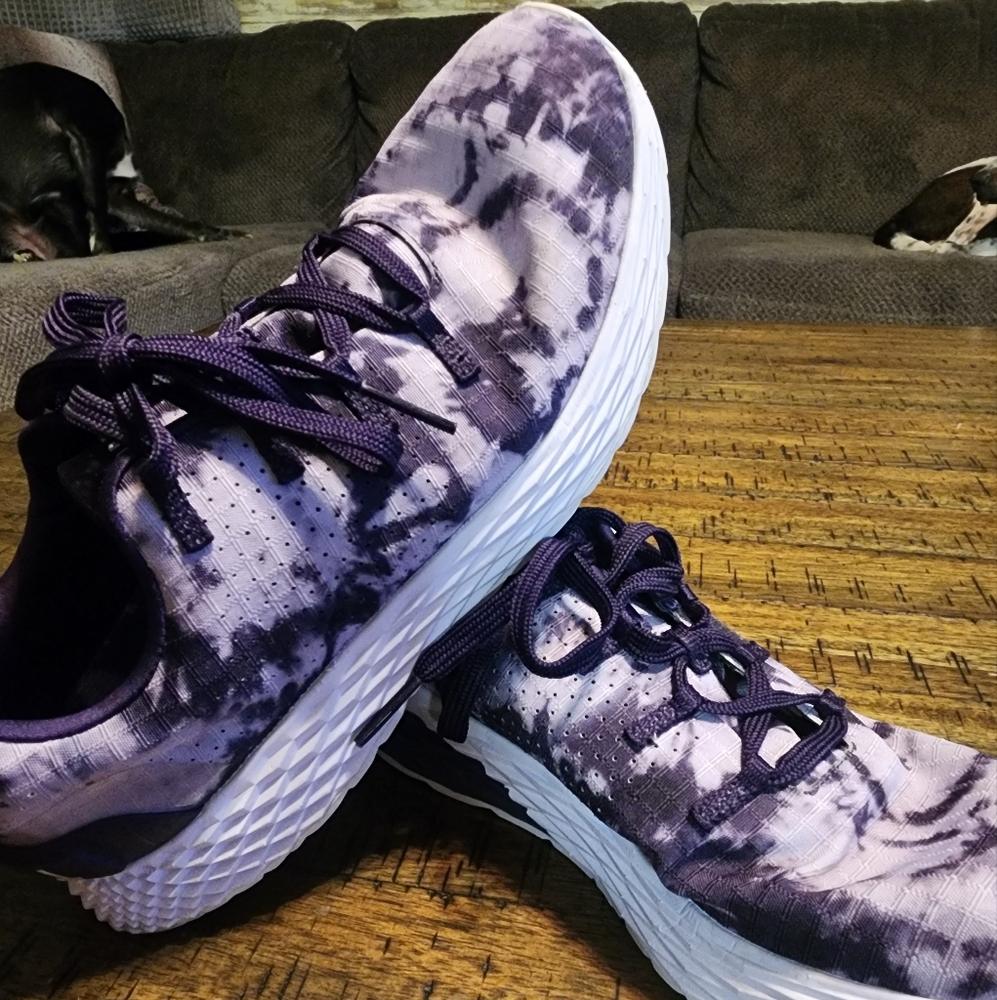 Purple Tie-Dye NOBULL Shoes